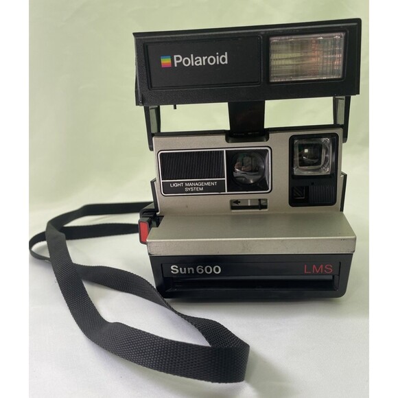 Polaroid Sun 600 LMS Instant Film Flash Land Camera Vintage - Picture 1 of 7